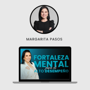 portada curso fortaleza mental para el alto desempeño - margarita pasos -cursode