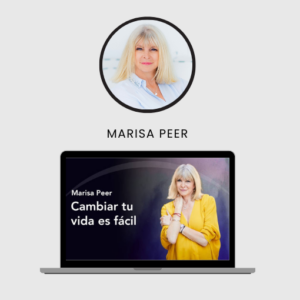 portada - Evento Cambiar tu vida es fácil – Marisa Peer - Gaia - cursode